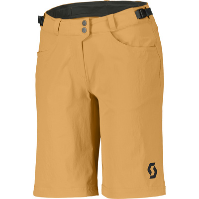 Scott Dames Flow Trail W/pad Shorts (Maat S, Geel)
