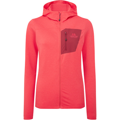 Mountain Equipment Dames Lumiko Hooded Vest (Maat M, Rood)