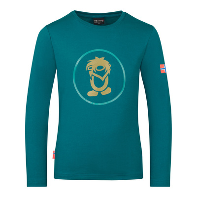 Trollkids Kinderen Troll Longsleeve (Maat 110, Turquoise)