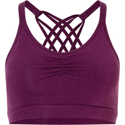 Mandala Dames Infinity sport bh (Maat XS, Paars)