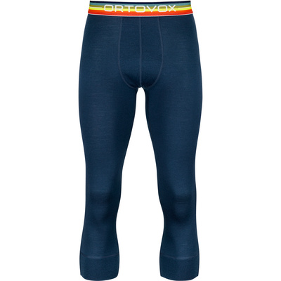 Ortovox Heren 185 Rock'n'wool 3/4 Broek (Maat XXL, Blauw)