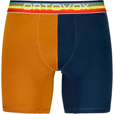 Ortovox Heren 185 Rock'n'wool Boxer (Maat XL, Blauw)