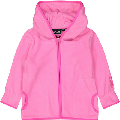CMP Kinderen Fleece Hoodie Vest (Maat 86, licht roze)