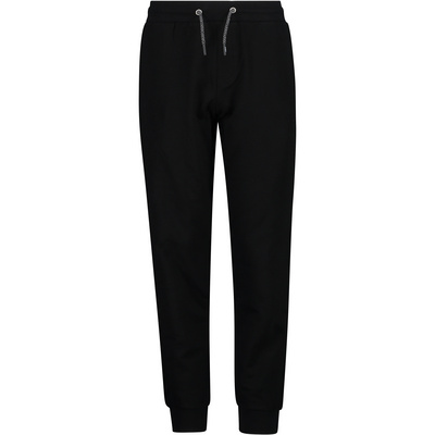 CMP Enfants Pantalon Stretch Fleece (taille 128, Noir)