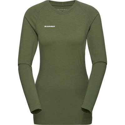 Mammut Dames Trift Longsleeve (Maat M, Olijf)