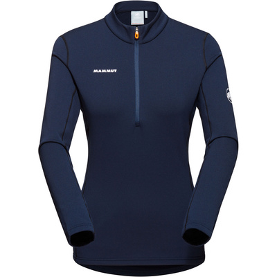 Mammut Dames Aenergy ML Half Zip Longsleeve (Maat XS, Blauw)