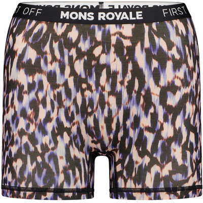 Mons Royale Dames Hannah Hotpant (Maat XS, Grijs)