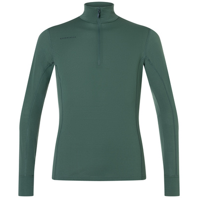 Bergzeit Basics Heren Kaikkialla Sara Half Zip Longsleeve (Maat S, Groen)