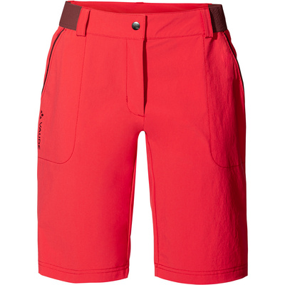 Vaude Dames Farley Stretch II Short (Maat XXS, Rood)