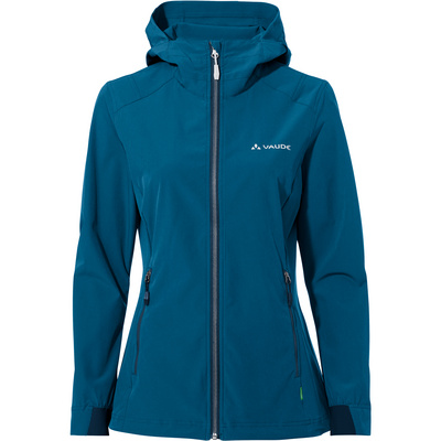 Vaude Dames Neyland Wind Jas (Maat XXS, Blauw)