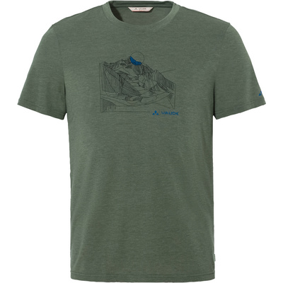Vaude Heren Tekoa III T-Shirt (Maat L, Groen)