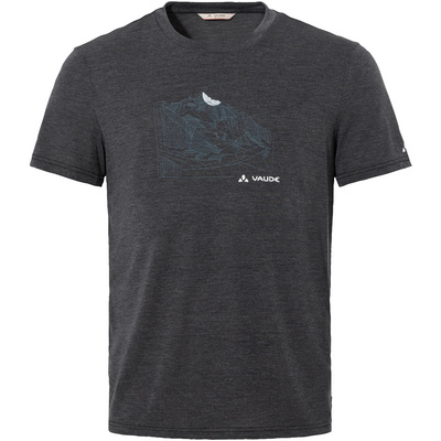 Vaude Heren Tekoa III T-Shirt (Maat L, Zwart)