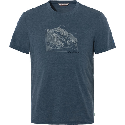 Vaude Heren Tekoa III T-Shirt (Maat S, Blauw)