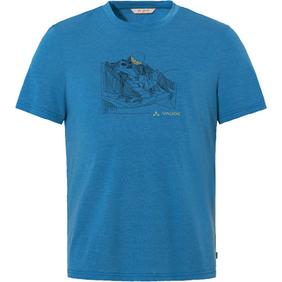 Vaude Heren Tekoa III T-Shirt (Maat L, Blauw)