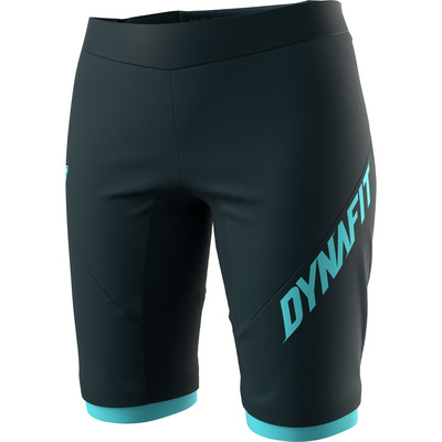Dynafit Dames Ride Light 2in1 MTB Broek kort (Maat S, Blauw)