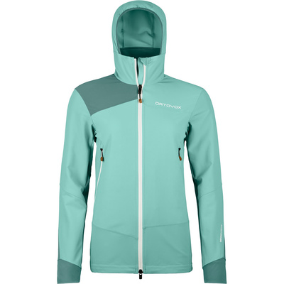 Ortovox Dames Pala Hoodie Jas (Maat XS, Turquoise)