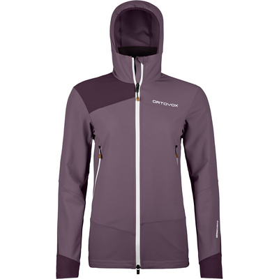 Ortovox Dames Pala Hoodie Jas (Maat L, Paars)