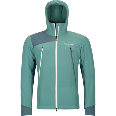 Ortovox Heren Pala Hoodie Jas (Maat S, Turquoise)