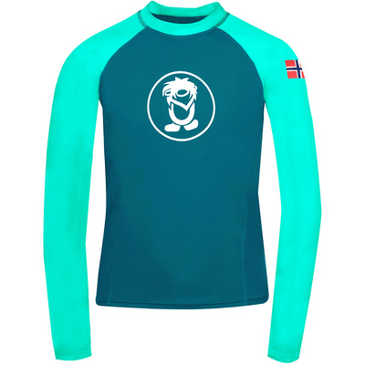 Trollkids Kinderen Kvalvika Longsleeve (Maat 164, Blauw)