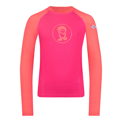 Trollkids Kinderen Kvalvika Longsleeve (Maat 98, Roze)
