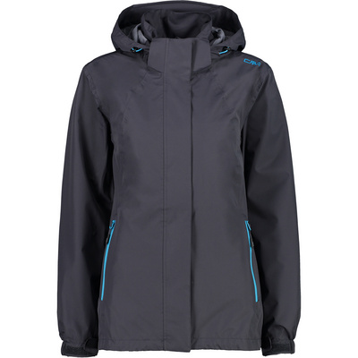 CMP Dames Zip Hoodie Jas (Maat XXL, Grijs)