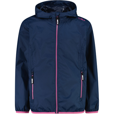 CMP Kinderen Hoodie Rain Jas (Maat 116, Blauw)