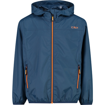 CMP Kinderen Hoodie Rain Jas (Maat 116, Blauw)