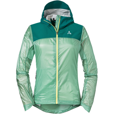 Schöffel Dames Flow Trail Jas (Maat 4XL, Groen)