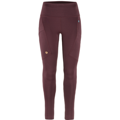 Fjällräven Dames Abisko Tights (Maat M, Rood)