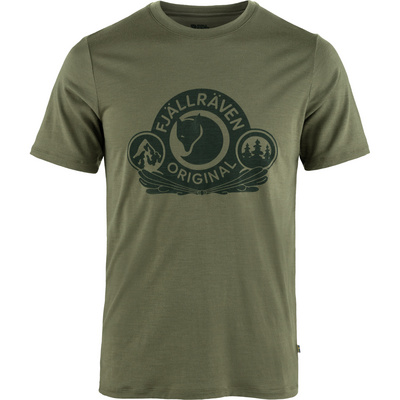 Fj&auml;llr&auml;ven Heren Abisko Wool Classic T-Shirt