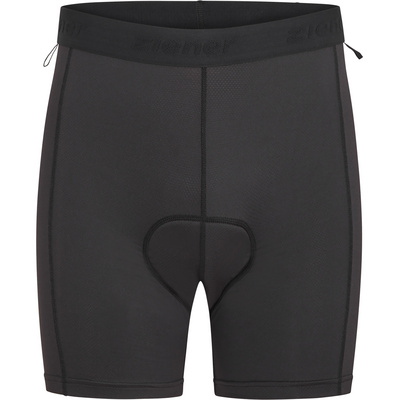 Ziener Heren Nepo X-Function Fietsbroek kort (Maat L, Zwart)