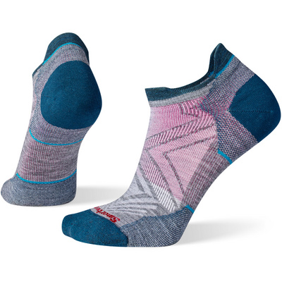 Smartwool Femme Chaussettes Run Zero Cushion Low Ankle (taille 34 , Gris)