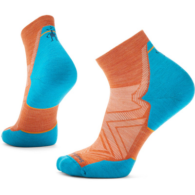 Smartwool Heren Run Targeted Cushion Ankle Sokken (Maat 46 , Oranje)