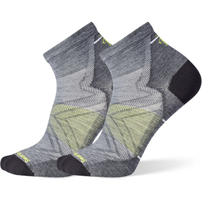 Smartwool Heren Run Zero Cushion Ankle Sokken (Maat 46 , Grijs)