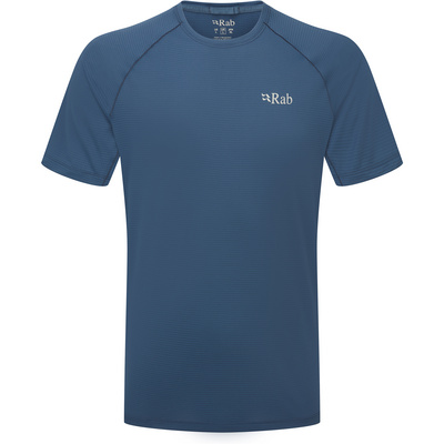 Rab Heren Sonic T-Shirt (Maat S, Blauw)