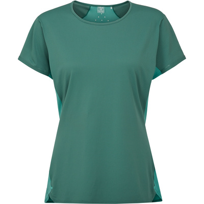 Rab Dames Sonic Ultra T-Shirt (Maat S, Groen)