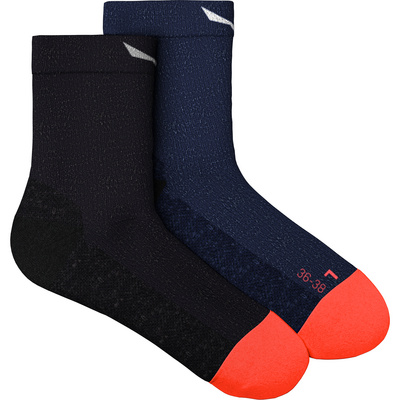 Salewa Dames Wildfire Am/Hemp Qrt Sokken (Maat 36 , Blauw)