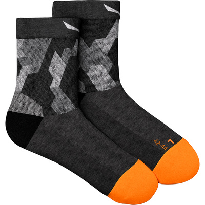 Salewa Heren Pedroc Camu Am Qrt Sokken (Maat 45 , Zwart)