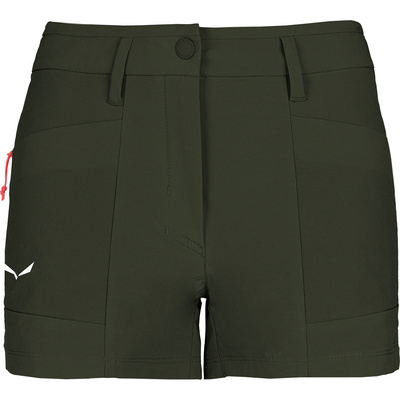 Salewa Dames Puez DST Cargo Korte Broek (Maat S, Groen)