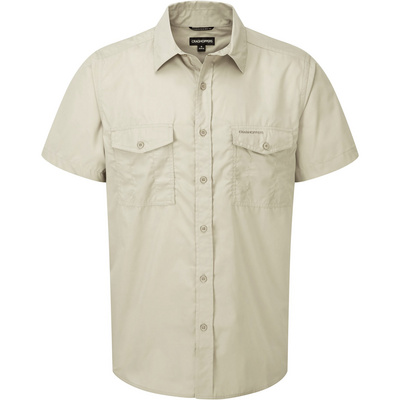 Craghoppers Heren Kiwi Overhemd (Maat XXL, Beige)