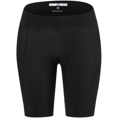 Castelli Dames Velocissima 3 fietsbroek kort (Maat XS, Zwart)