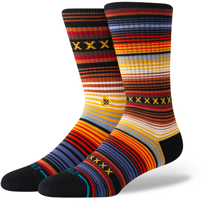 Stance Curren St Crew Sokken (Maat 43 , Meerkleurig)