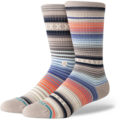 Stance Curren St Crew Sokken (Maat 43 , Grijs)