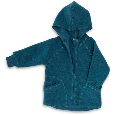 Engel Kinderen Kapuzen Jas (Maat 86 , Blauw)