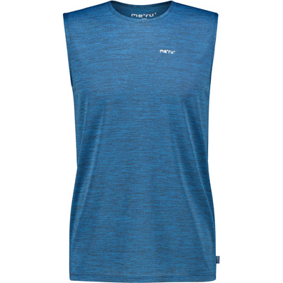 Meru Heren Minto Tanktop (Maat L, Blauw)