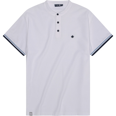 Bavarian Caps Heren Edelwei&szlig; Polo T-Shirt