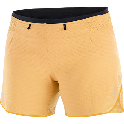 Salomon Dames Sense Aero 5'' Short (Maat L, Oranje)