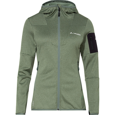 Vaude Dames Monviso Fleece II Vest (Maat XS, Groen)