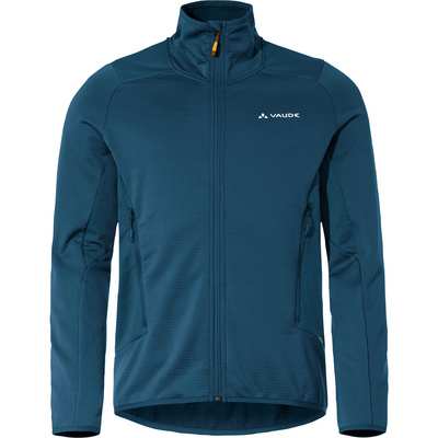 Vaude Heren Monviso Fleece II Vest (Maat M, Blauw)