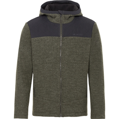 Vaude Heren Tinshan Hoodie Vest (Maat S, Olijf)